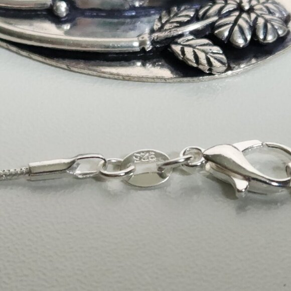 ARTISIAN Silver Black Pearl, Black Onyx and Blue Topaz 925 Chain Included - Picture 7 of 9